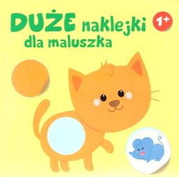 Duże naklejki dla maluszka 1+ - Kotek EDUKAMP