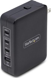 STARTECH.COM 140W USB-C-Wandladeger�t 3x USB-C/1x USB-A PD 3.1 Internationaler GaN-Ladeger�t fur MacBook/Dell XPS/Inspiron
