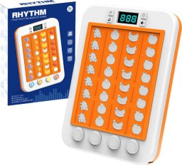 LeanToys Elektroniczna Gra Rytmiczna Owoce Światła Dźwięki Różowa LEAN Toys