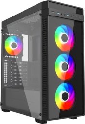 Komputer FingerIT Komputer Ryzen 5 5500, 32 GB RAM, RX 7600, 1 TB M.2 PCIe Windows 11 Home Trial K700ARGB