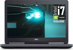 Precision 7510 i7-6820HQ 16GB 512GB SSD 15,6" FHD IPS NVIDIA M1000M