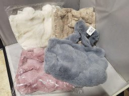 Adar Torebka pluszowa 35x30cm MIX