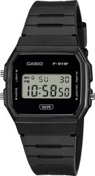 ZEGAREK MĘSKI CASIO F-91WB-1ADF + BOX