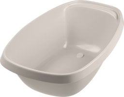 Orthex bathtub 50 L with plug, gray