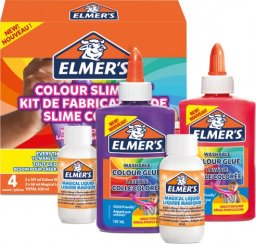 Elmer's Color Slime Kit - slime accessories includes washable color PVA glue - various companies