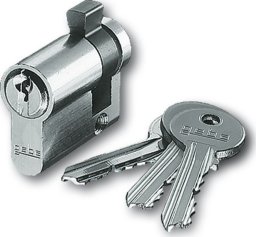 BUSCH-JAEGER DIN profile half cylinder, keyed alike, with 3 keys 0521 PZ-GS