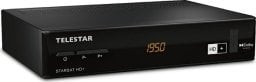 Telestar STARSAT HD+ - HD satellite receiver including HD+ card (DVB-S2, HDMI, Scart, USB, incl. 6 Mo