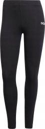 adidas Women's Essentials LINEAR Cotton Leggings, Black/White, S