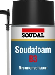 Jorg Northe GmbH Soudal Soudafoam B3, 750ml one-component polyurethane foam, well foam