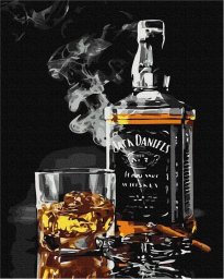 Malowanie po numerach - Jack Daniels 40x50cm EDUKAMP