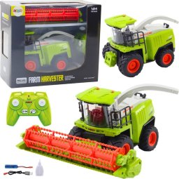 LeanToys Kombajn Rolniczy Z Hederem Do Zboża Zdalnie Sterowany RC 2.4G