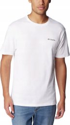 Columbia CSC Basic Logo SS Tee 1680053112 białe S