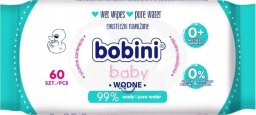 Bobini Baby chusteczki nawilżane wodne 60szt