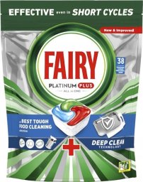 Fairy Kapsułki do zmywarki Platinum Plus Deep Clean 38 szt.
