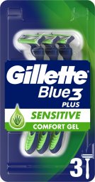 Gillette Blue3 Jednorazowe maszynki do golenia 3szt SENSITIVE