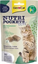 Gimcat Nutri Przysmak dla Kota Kocimiętka Owady 60g