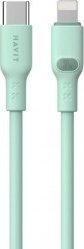 Kabel USB Havit USB-C - Lightning 1 m Zielony (CB6281 1.0m)