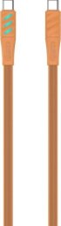 Kabel USB Havit USB-C - USB-C 1 m Pomarańczowy (CB6254)