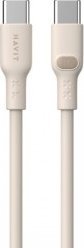 Kabel USB Havit USB-C - USB-C 2 m Beżowy (CB6284 2.0m)