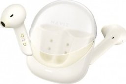 Słuchawki Bluetooth Havit Modern Buds (beżowy)
