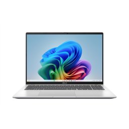 Notebook|ASUS|VivoBook Series|M1607KA-MB024W|CPU  Ryzen AI 5|340|2000 MHz|16"|1920x1080|RAM 16GB|DDR5|SSD 512GB|AMD Radeon Graphics|Integrated|ENG|Windows 11 Home|Silver|1.88 kg|90NB15F2-M001L0