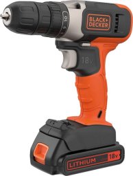 Black&Decker Akku-Bohrschrauber 18V 1.5Ah BCD001C1