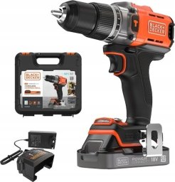 Black&Decker Akku-Schlagbohrschr. 18V 2Ah. Kof BCD383D1XK