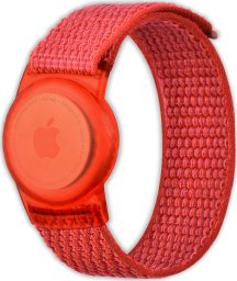Opaska pasek dla dzieci Vanfone do Apple AirTag, czerwony