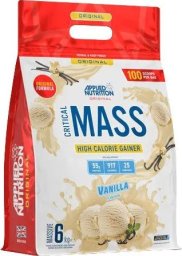 Applied Nutrition - Gainer, Critical Mass, Wanilia, Proszek, 6000g