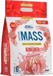 Applied Nutrition - Gainer, Critical Mass, Truskawka, Proszek, 6000g