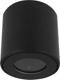 Pavirsinis sviestuvas, MR16/GU10 apvalus, reguliuojamas, IP44, TUBE, juodas, LED line