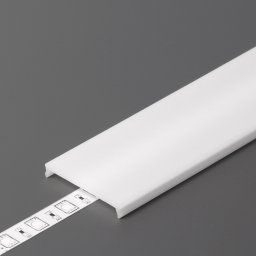 LED profilio VARIO30 dangtelis, uzspaudziamas CLICK, baltas, 2m, TOPMET