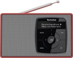 TechniSat Digitradio 2 DAB+ Radio red/silver