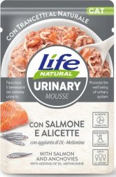 LIFE CAT sasz.70g URINARY SALMON +        ANCHOVIES /30