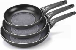 Zestaw 3 patelni: 20 cm, 24 cm, 28 cm, Recy / Moneta