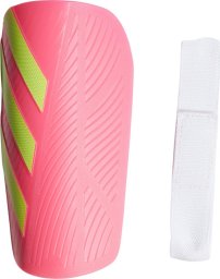 Ochraniacze piłkarskie dla dzieci adidas Tiro Club różowo-limonkowe JM8364 M