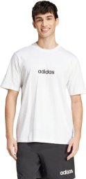 Adidas Koszulka męska adidas Essentials Linear Single biała JE9000 L