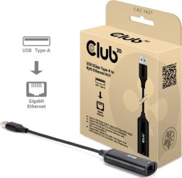 Adapter USB Club 3D USB-A - RJ-45 Czarny (CAC-1421)