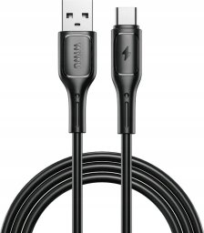 Kabel USB WiWU USB-A - USB-C 1 m Czarny