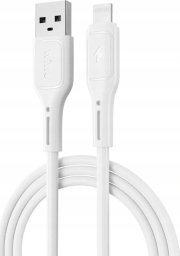 Kabel USB WiWU USB-A - Lightning 1 m Biały