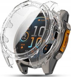 JG Smart ETUI OCHRONNE 2w1 SZKŁO HARTOWANE do Garmin Fenix 8 - 47mm