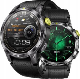 SMARTWATCH Z GPS POLSKIE MENU WODOODPORNY IP68 AMOLED 400mAh ROZMOWY SPORT