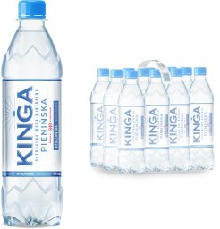 12x Kinga Pienińska woda mineralna niegazowana 0,5 l
