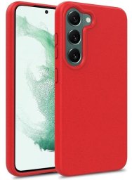 Swissten Soft Joy Silicone Case for Samsung Galaxy S23 Plus Red