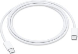 Kabel USB Mocco USB-C - USB-C 1 m Biały (4752168093139)