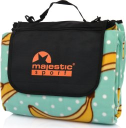 Koc piknikowy Majestic Sport 200x200 cm banana