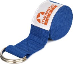 Pasek do jogi Majestic Sport YOGA niebieski