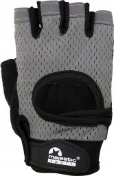 Rękawiczki treningowe Majestic Sport BASIC I krótkie szare r. L