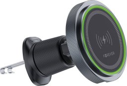 Forever MACH-200 Magnetic Car Holder with Wireless Charging 15W