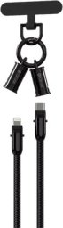 Kabel USB Devia USB-C - Lightning 1.2 m Czarny (6938595386169)